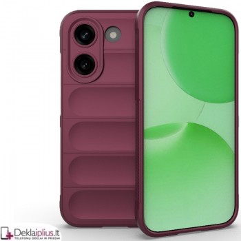 Magic Shield guminis dėklas - bordo spalvos (Xiaomi Poco X8 Pro)